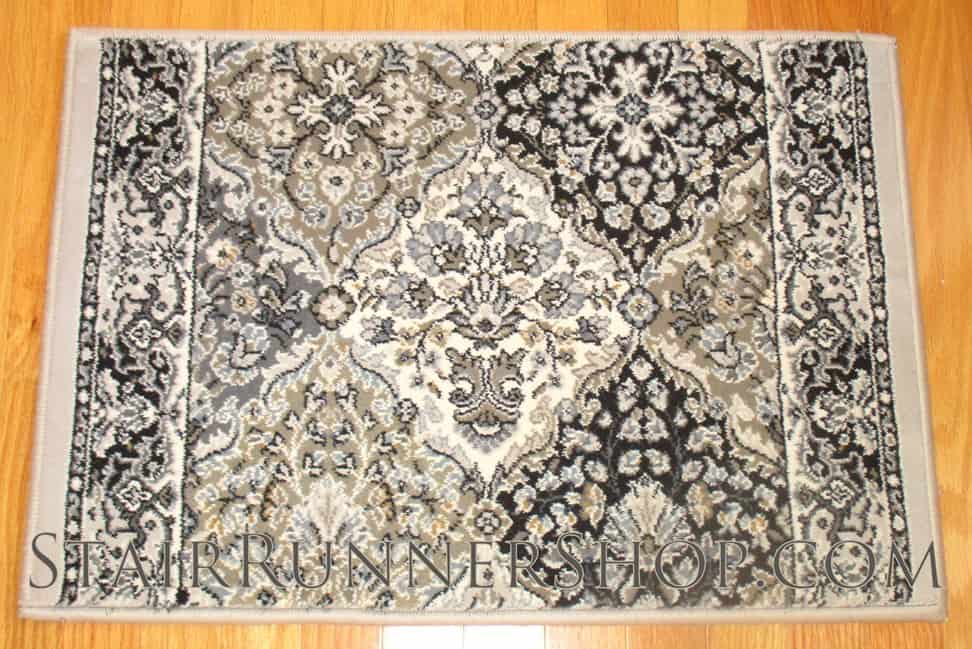 Ancient Garden Stair Runner 57008 GreyMulti 26"