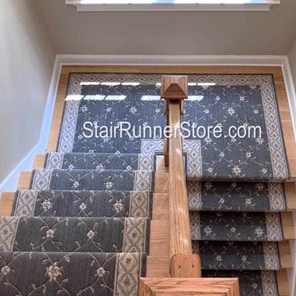 Nourtex Estate2 Billington2 Stair Runner Granite Insalled