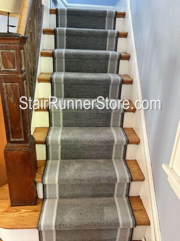 Mysterio-Stair-Runner-Dark-Silver Installed Photo