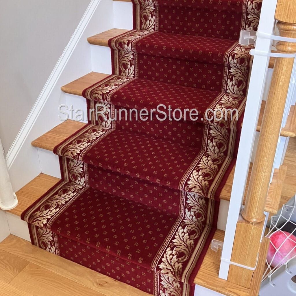 Royal Aubusson Stair Runner 45500 Stair Runner Installation