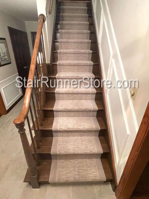 Wellington Stair Runner Icicle Installed