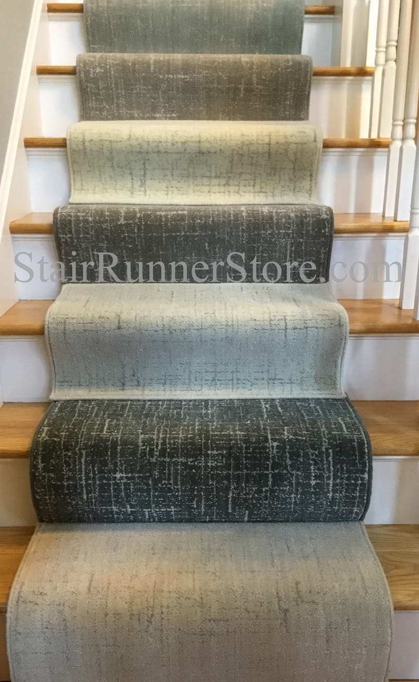 Aurora Custom Size Stair Runner - Taupe