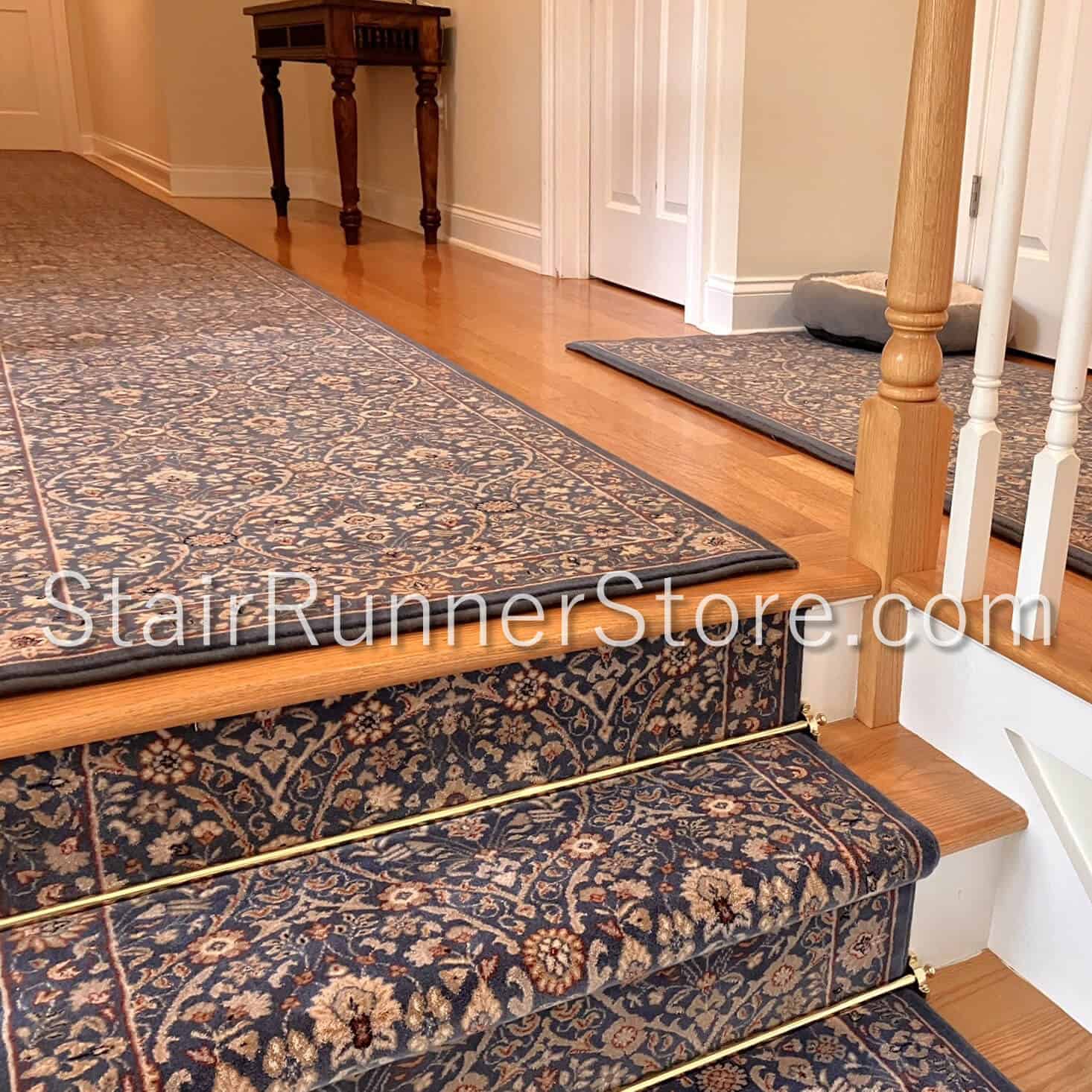 邦楽 BURL Run Up Flight of The Stairs Brilliant Stair Runners Beige 7278-101 - 26 Sold By the Foot