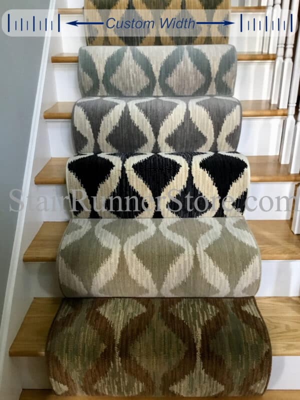 Bukhara Custom Size Stair Runners - Nocturnal