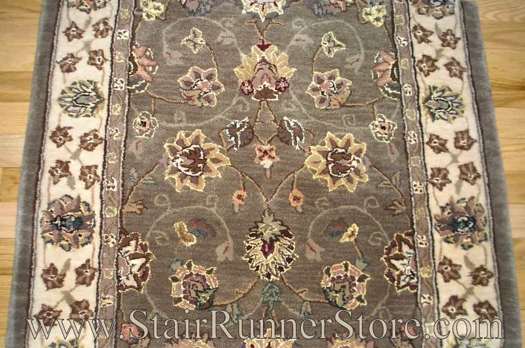 Nourison 2000 Stair Runner 2003 Neutral Green 30"