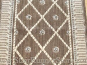 Nourison Ashton Court Stair Runner Mink 27"