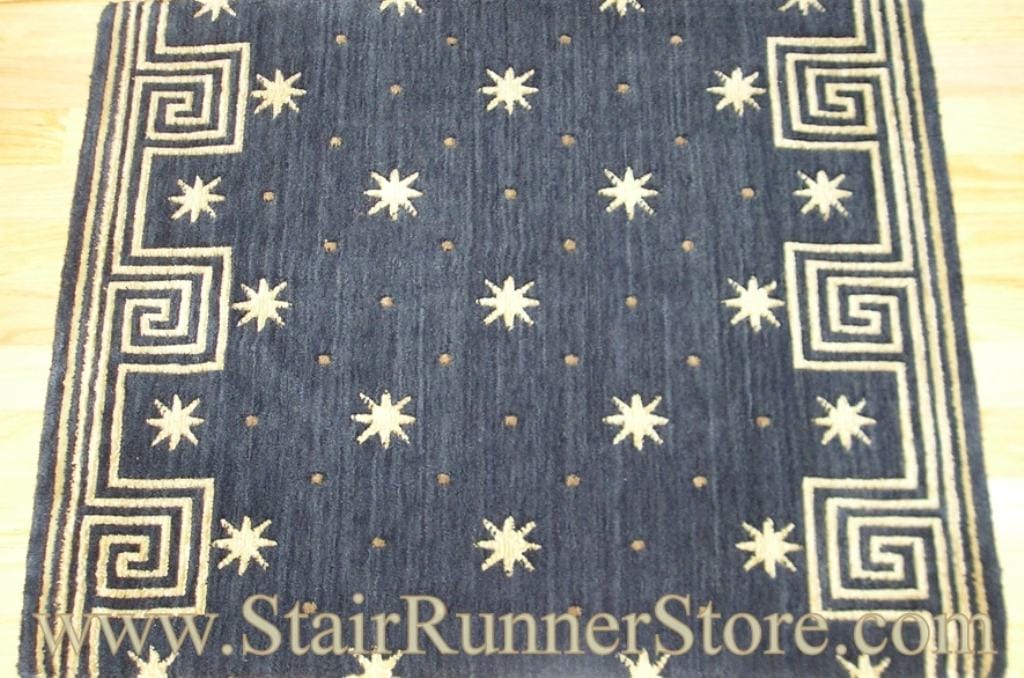 Nourison Celestial Stair Runner Midnight 30"