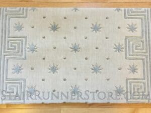 Nourison Celestial Stair Runner Shell 36"