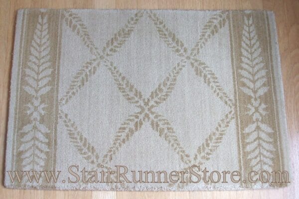 Nourison Chateau Normandy Stair Runner Beige 27"