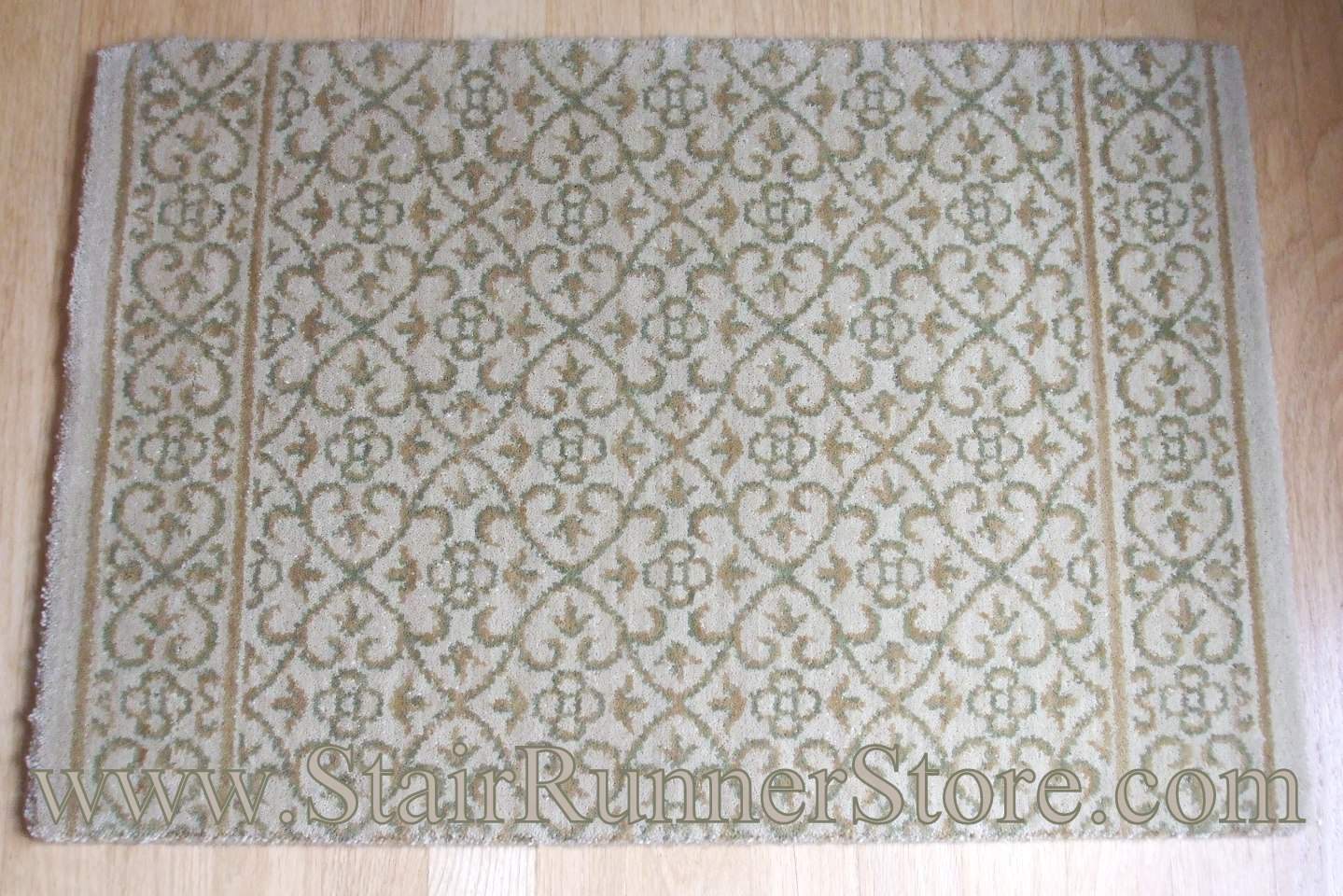 Nourison Chateau Riems Stair Runner Beige 36"