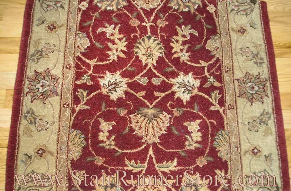 Heritage Hall Stair Runner Red 30"