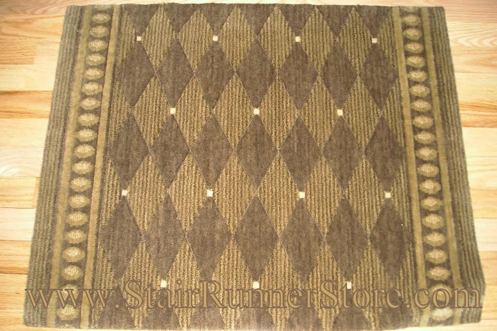 Nourison Marquis Stair Runner Cocoa 30"