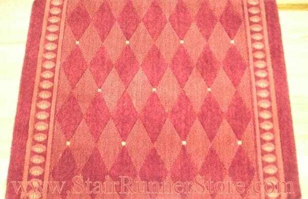 Nourison Marquis Stair Runner Red 36"