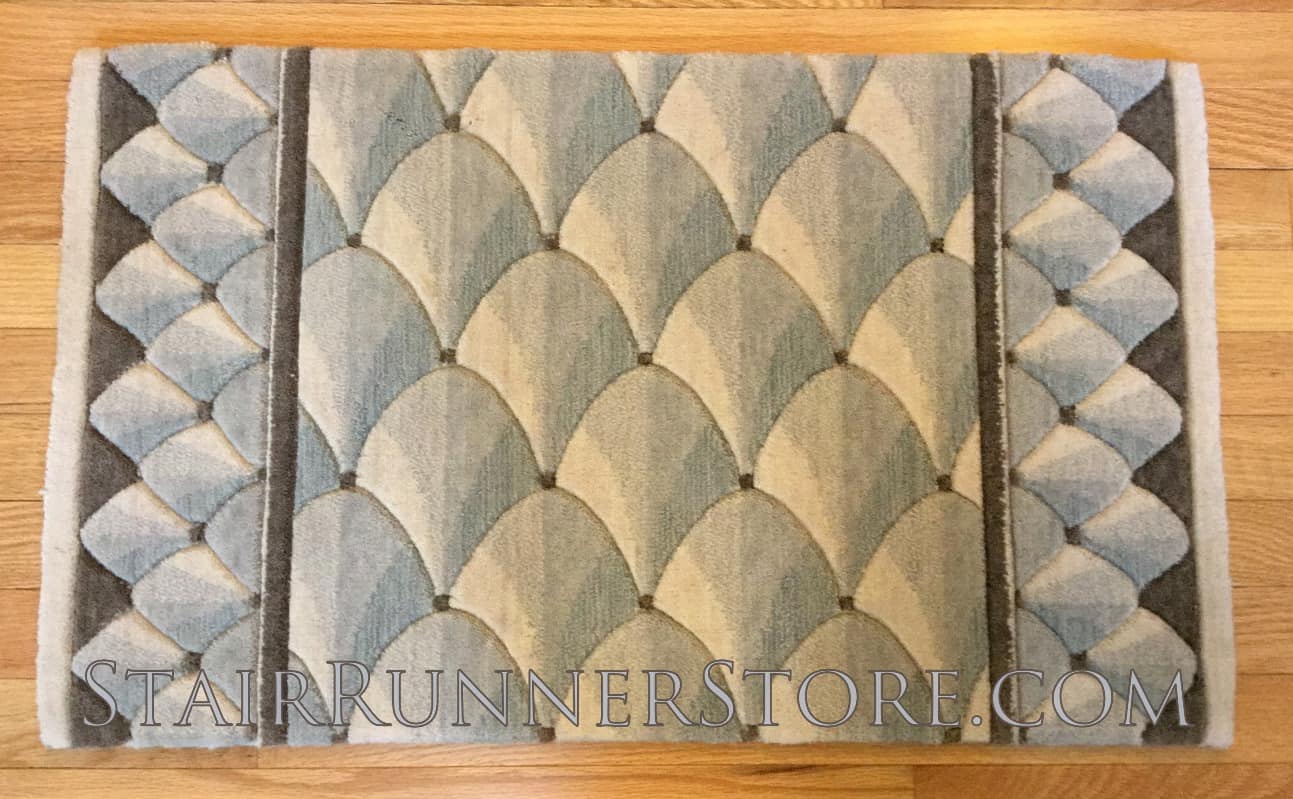 Nourison Shadowscape Stair Runner Shell 36"