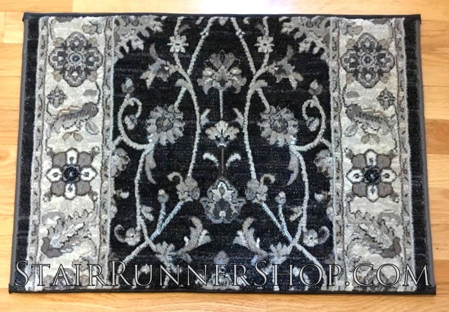Rosetta Stair Runner Ebony 31"