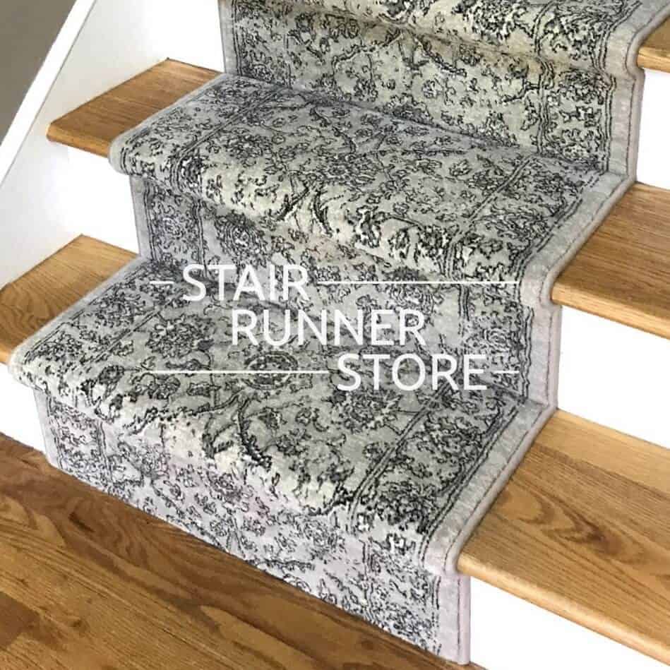 Ancient Garden 57136 Silver Grey Installation