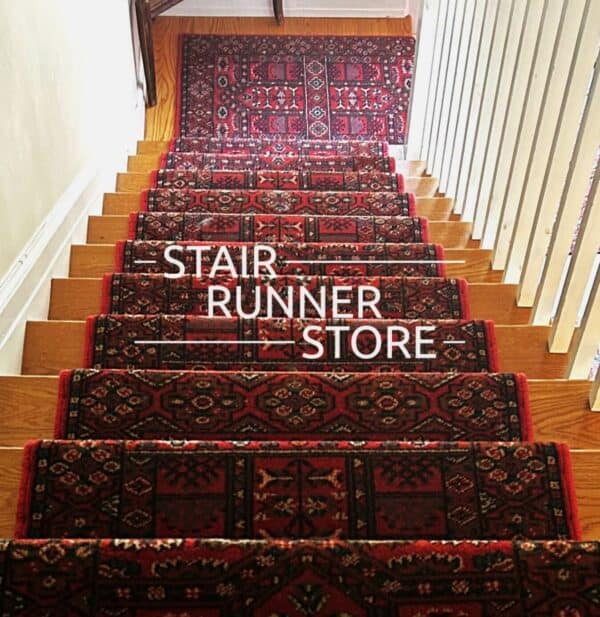 Brink and Campman Amon Stair Runner Installed 2, Custom Carpet Runners, Amon 250000 Stair Runner 27.5 Inch | Stair Runner Store