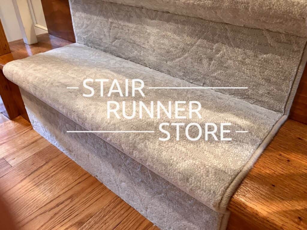 Imperial 12148 Grey Stair Runner Installation 2