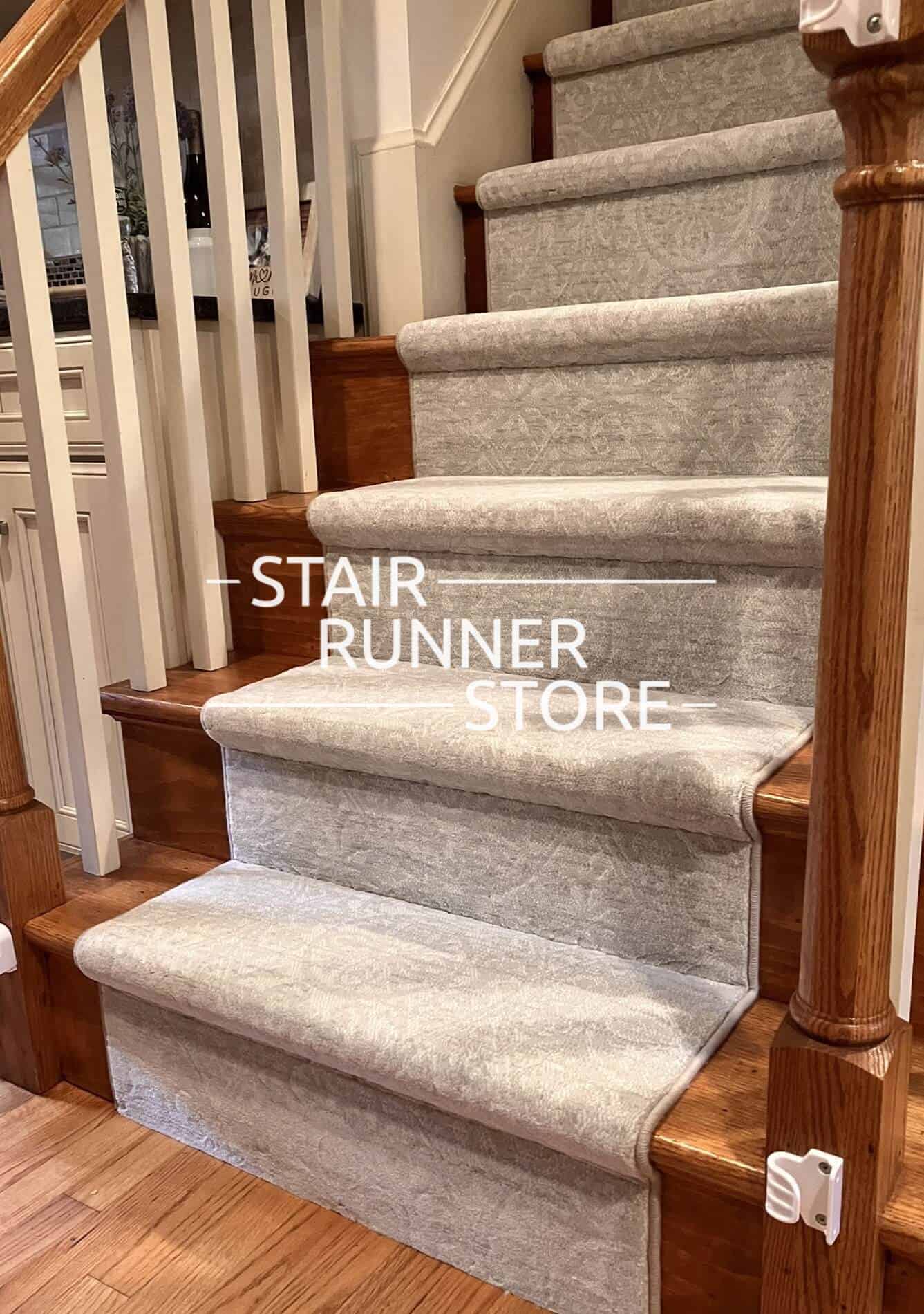Imperial Stair Runner Installation 12148 GREY, Inspiration Gallery By Stair Runner Store