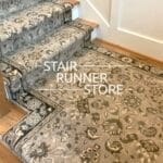 Kashan Elite Mist Custom Stair Runner Landing, Stair Runner Resources