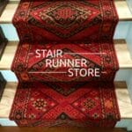 Kilim Stair Runner Installation, Inspiration Gallery by Stair Runner Store