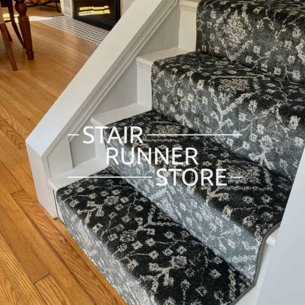 Custom Size Stair Runner Installtion