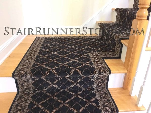 Anastasia Stair Runner Midmight 26 or 31 inch widths