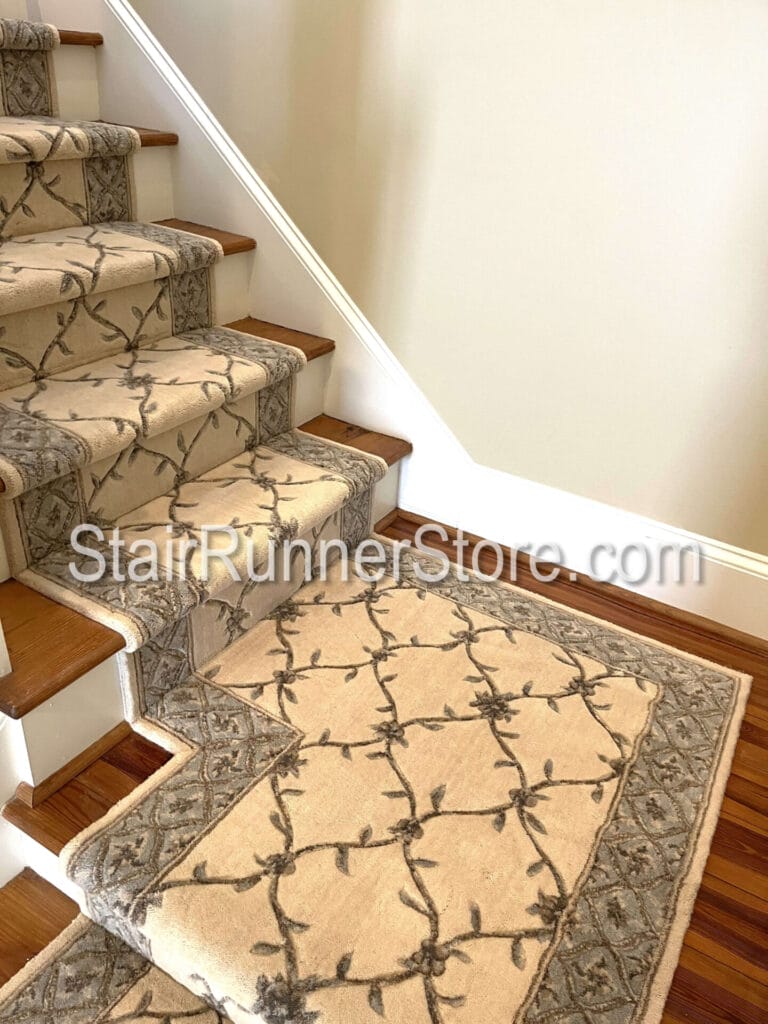 Billington Stair Runner Custom Landing - Shipped Ready to Install