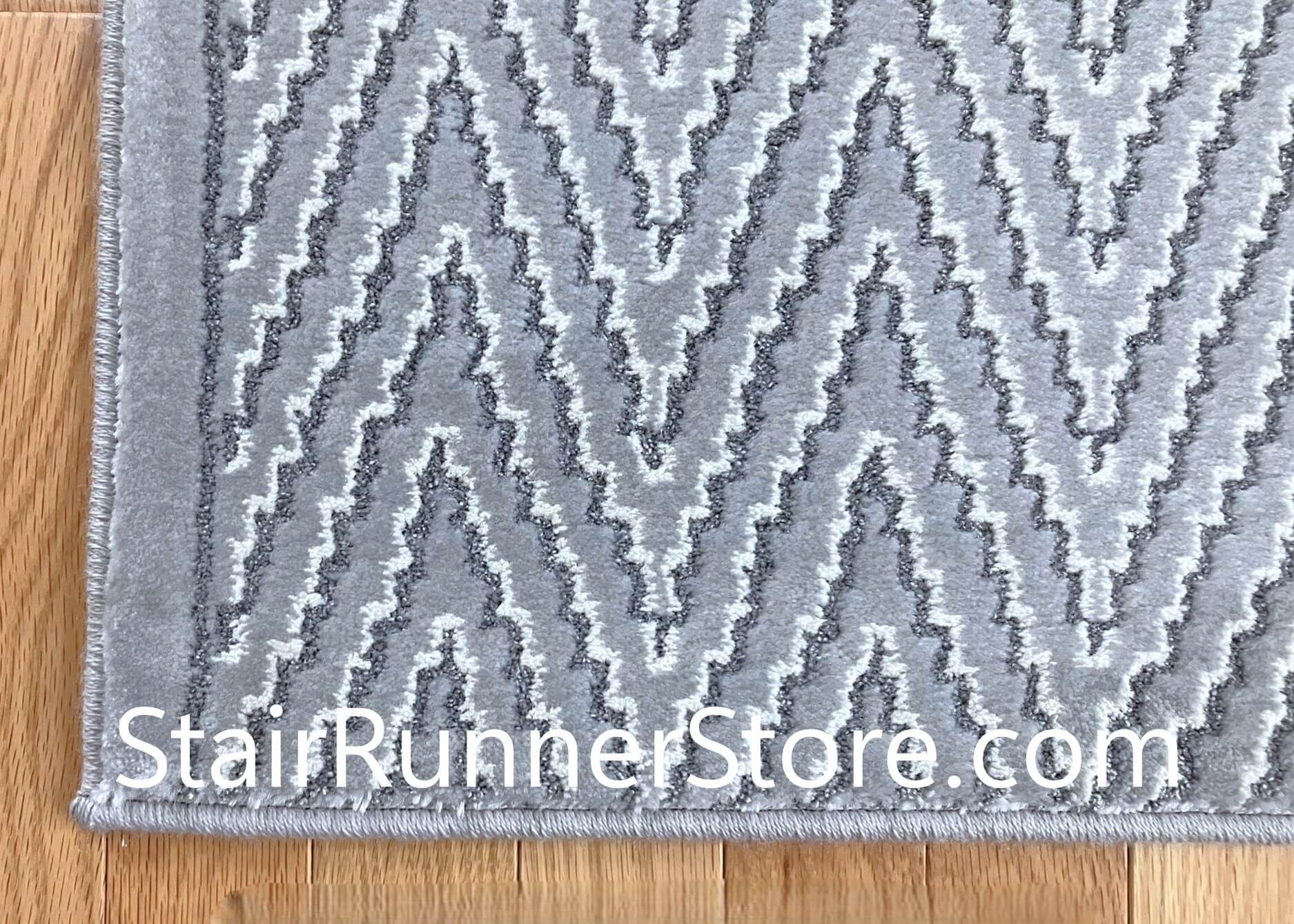 Harmony Stair Runner 59019-5555 Ivory-Blue