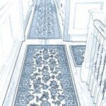 hall runner line drawing, Plan Your Carpet runner Project - Stair Runner Store